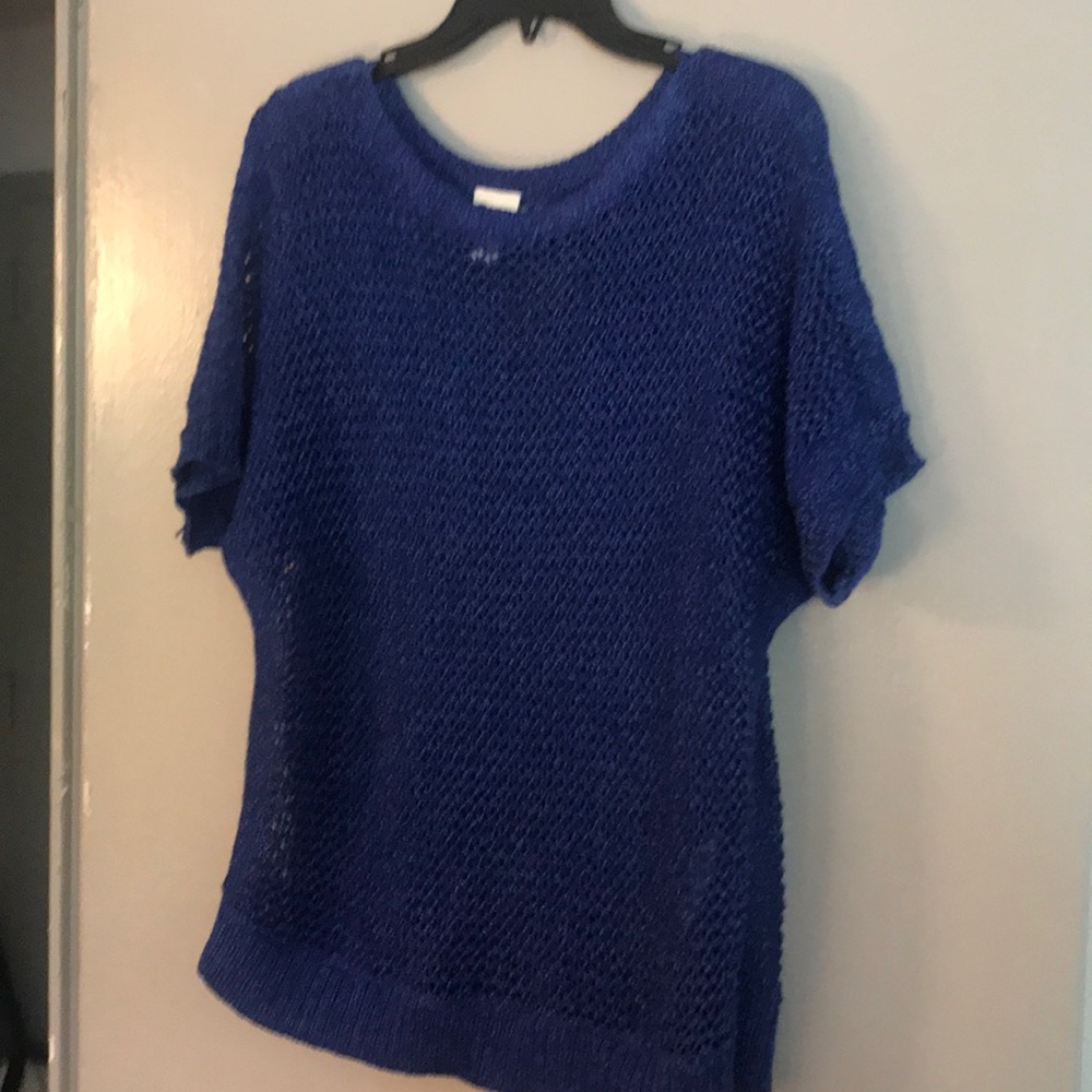 Chico’s Royal Blue Knit Top